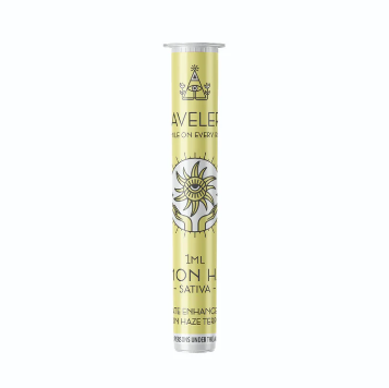 Traveler’s® Classic Vape Cartridges 1ml - Lemon Haze (Sativa)
