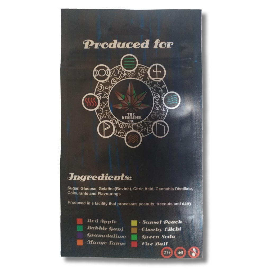 Candy Freaks Ghoulish Gummies - Cheeky Litchi 120mg (4x30mg)