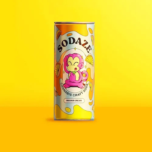 Sodaze Infused Craft Soda 30mg - Spicy Pineapple (250ml).jpg