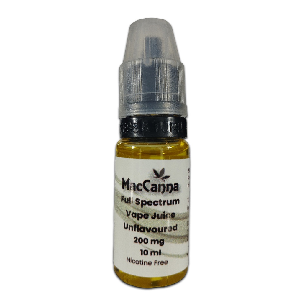 Full Spectrum CBD Vape Juice 200mg (10ml) - Unflavoured