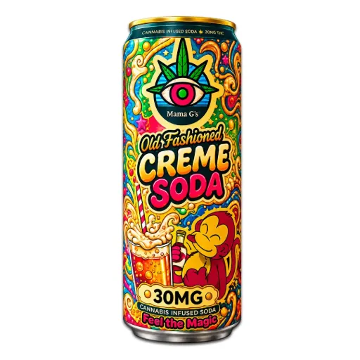Sodaze Infused Craft Soda 30mg - Orange Cream (250ml)