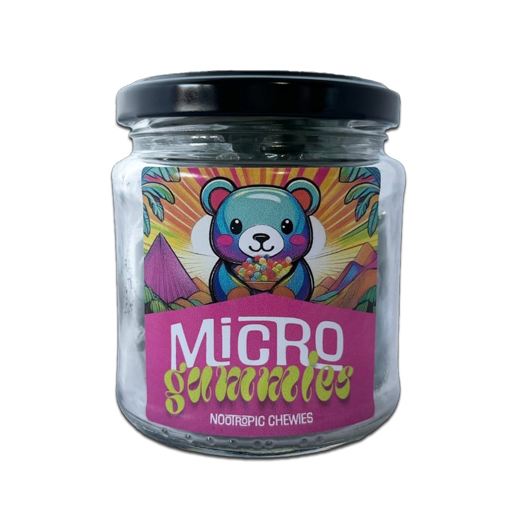 Trippy Nootropic Craft Microdosing Gummies HERO Jar 4000mg (20x200mg)