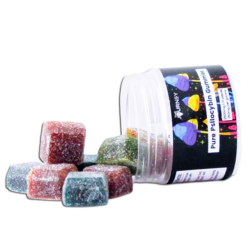 The Journey Magic Mushroom Gummies 2500mg (10x250mg)