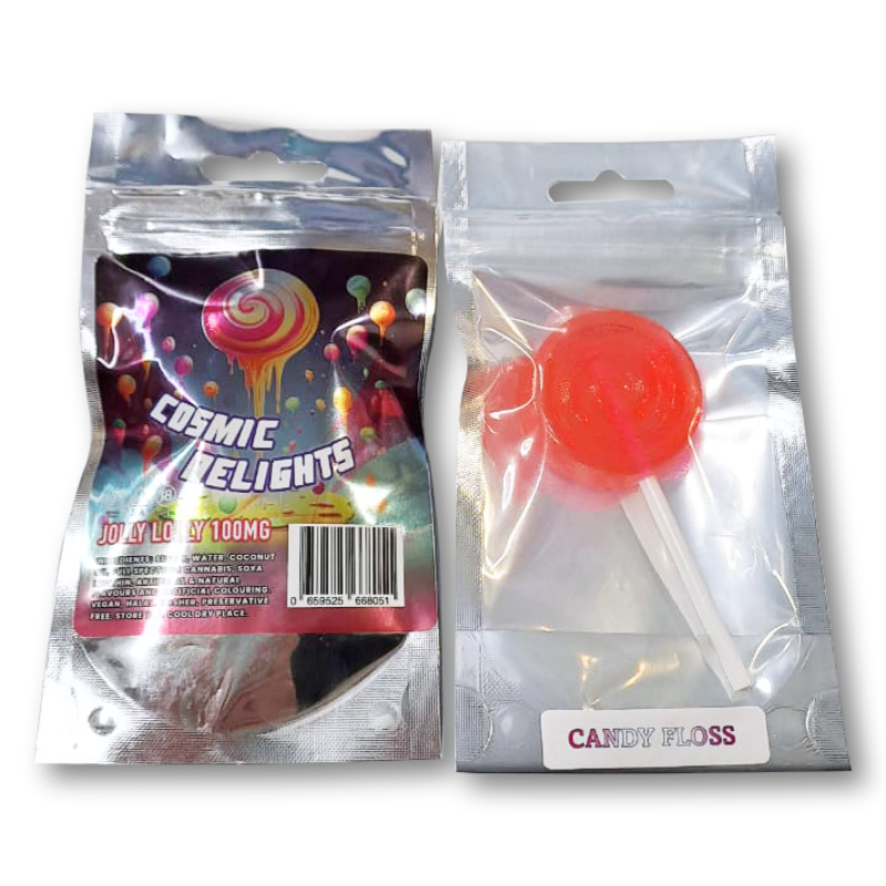 Cosmic Delights Jolly Suckers Full Spectrum 100mg