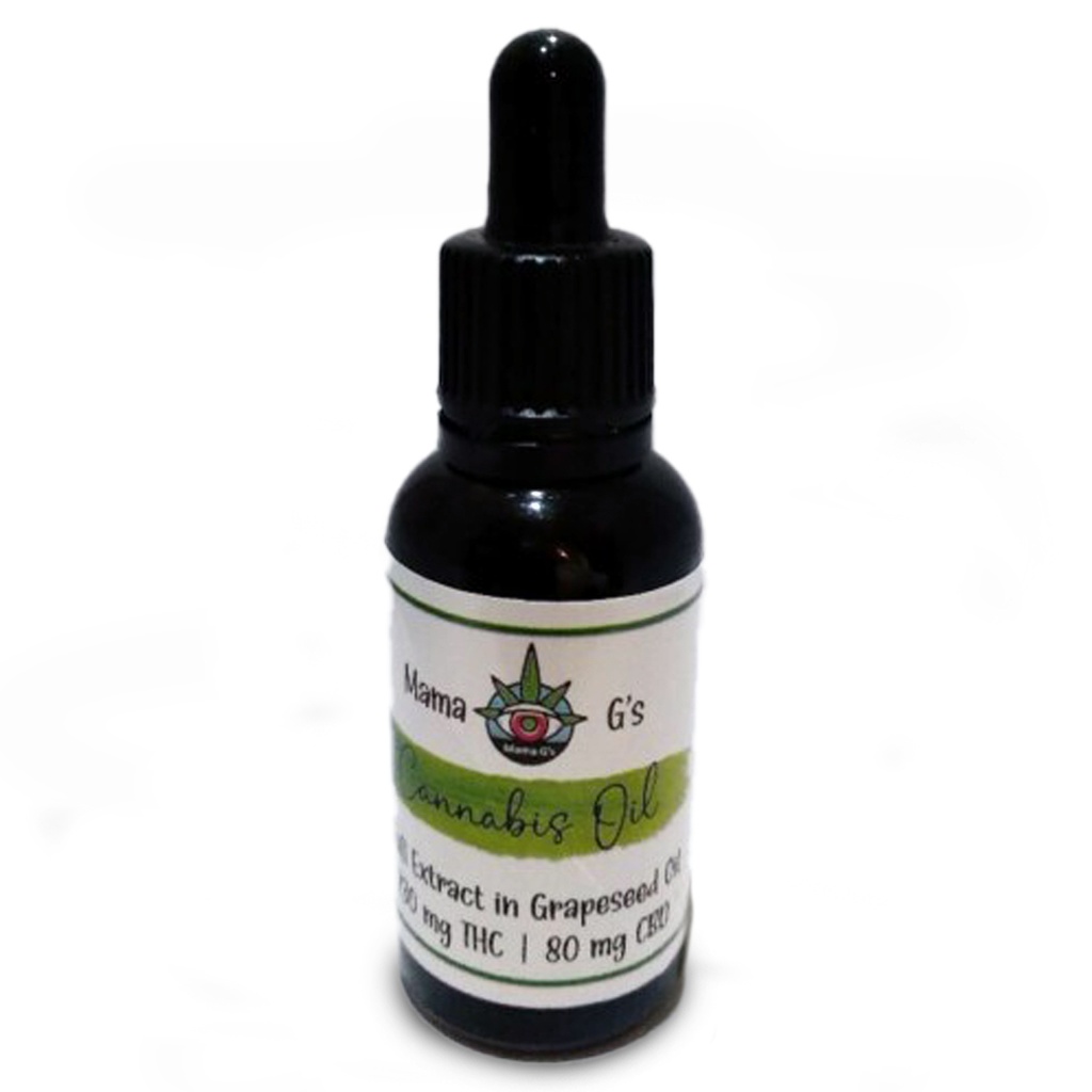Full Extract Cannabis Oil (FECO) 730mg - in 30ml Grapeseed Oil