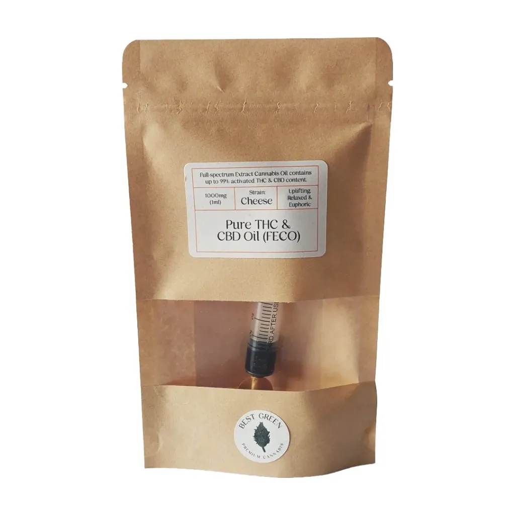 Pure FECO THC & CBD Oil 3000mg Syringes (3x1000mg)
