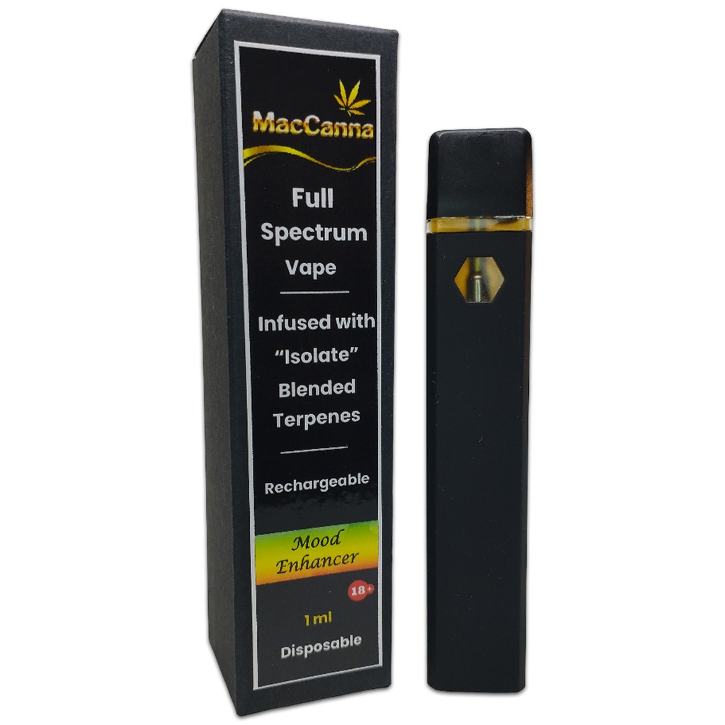 Full Spectrum Disposable Vape 1ml - "Mood Enhancer"