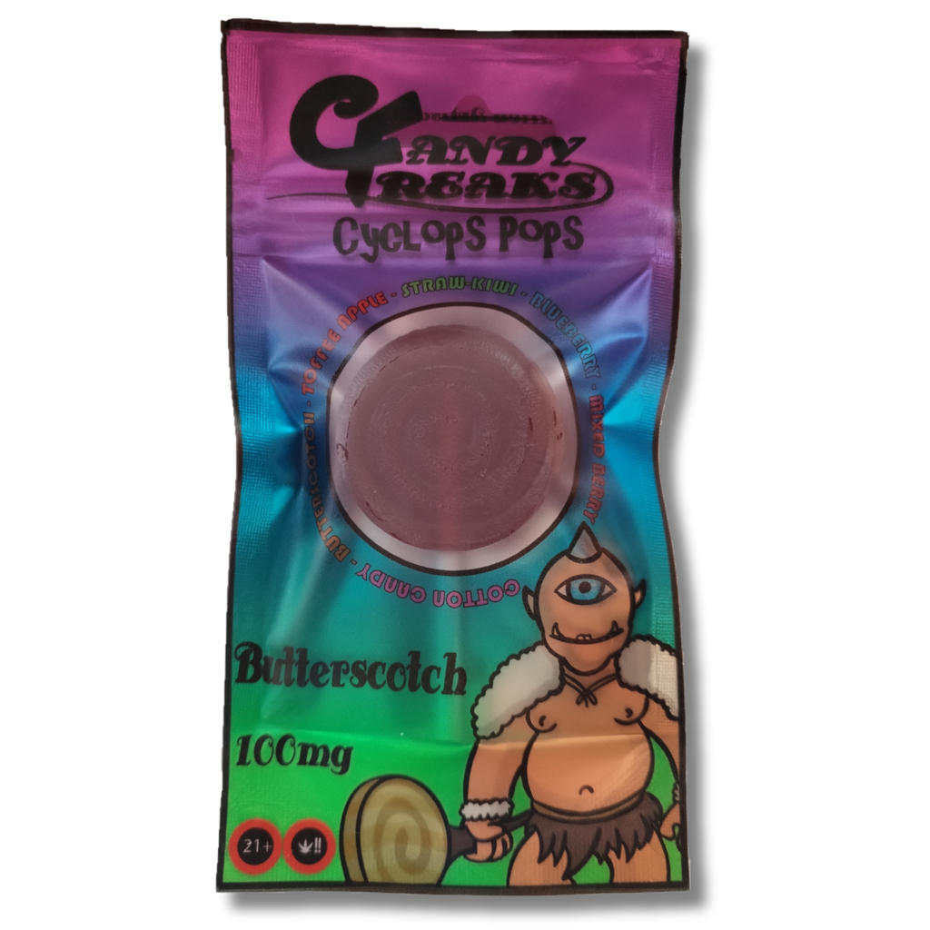 Candy Freaks Cyclops Pops 100mg - Butterscotch