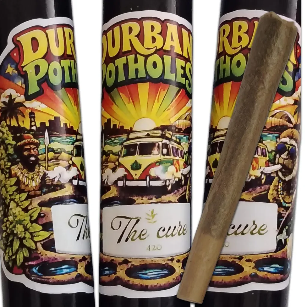 Dabbing Donkey "Durban Potholes" Pre-Rolls 2.5g (2g Flower+0.5g Hash)