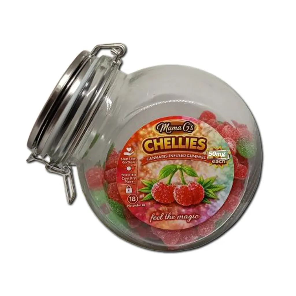 Vegan Gummies - Chellies 5000mg (100x50mg) (Refill Pack)
