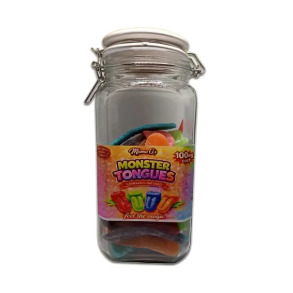 Gummies - Monster Tongues 5000mg (50x100mg) (Refill Pack)