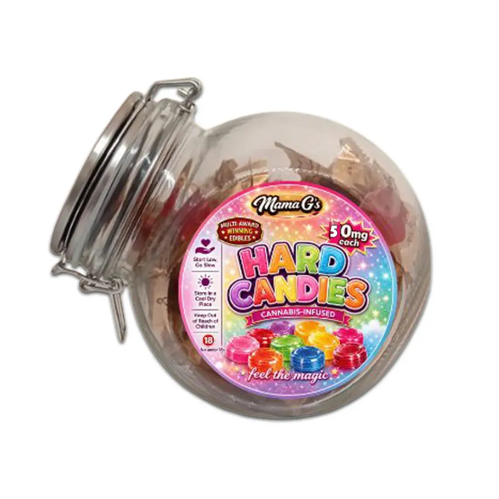 Sugar Free Hard Candies - Assorted Flavours 2500mg (50x50mg)