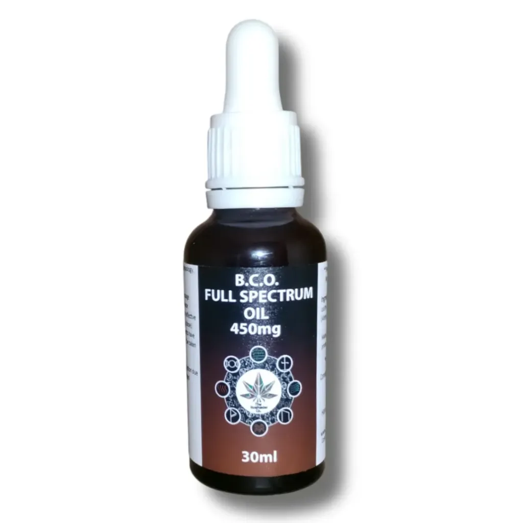 Full Spectrum Black Cannabis Oil (B.C.O) 30ml (450mg)