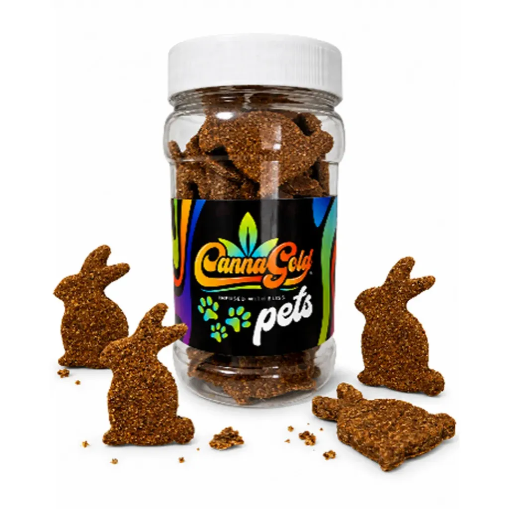 CBD Pet Treats - Bunny Bites - Sweet Potato & Lamb Liver Biltong 125mg (25x5mg)