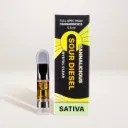 THC Vape Cartridge 0.5ml - Sour Diesel (Sativa)
