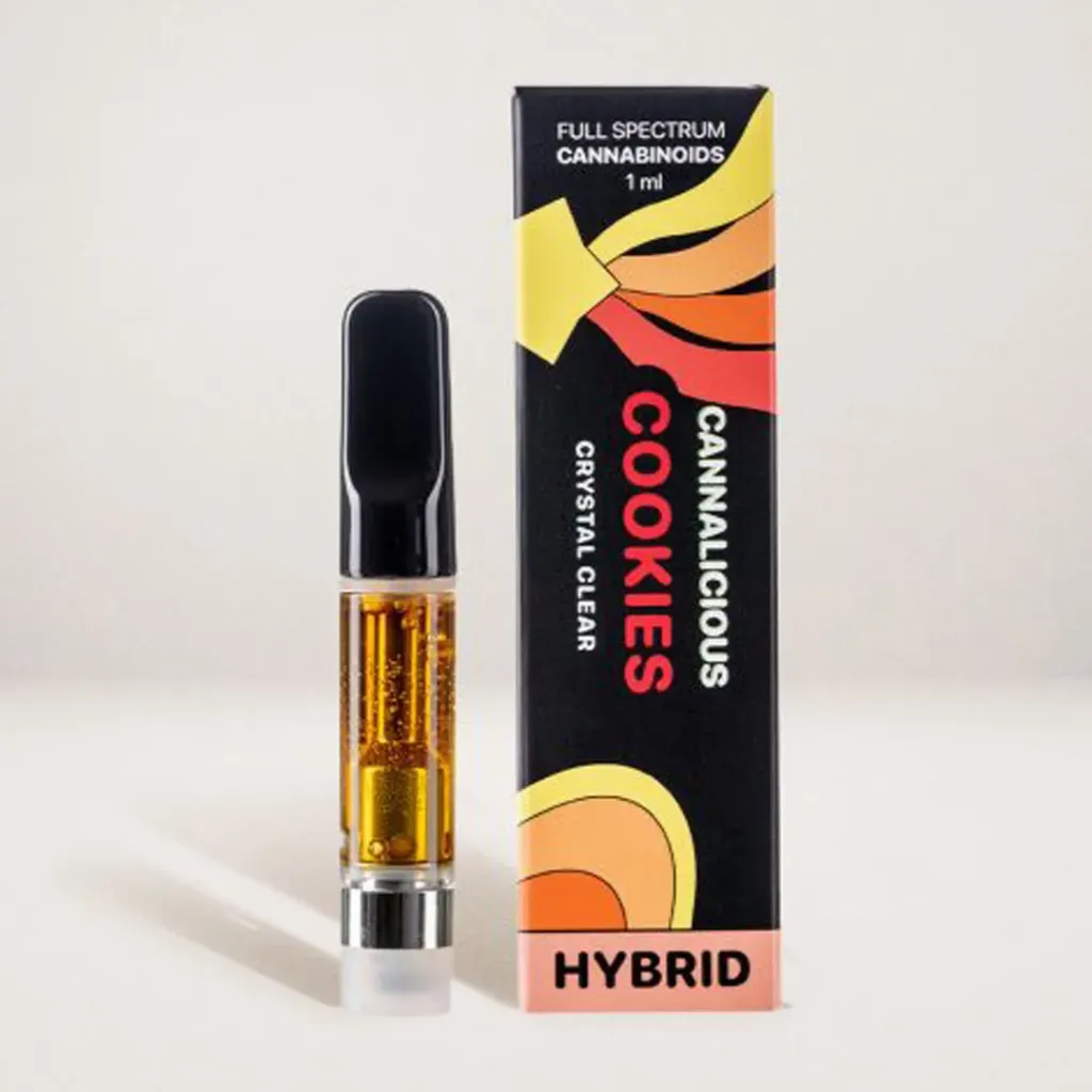 THC Vape Cartridge 1ml - Cookies (Hybrid)