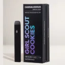 Distillate Cannabis Disposable Vape 1ml - Girl Scout Cookies (Indica)