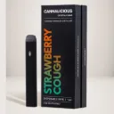 Distillate Cannabis Disposable Vape 1ml - Strawberry Cough (Sativa)