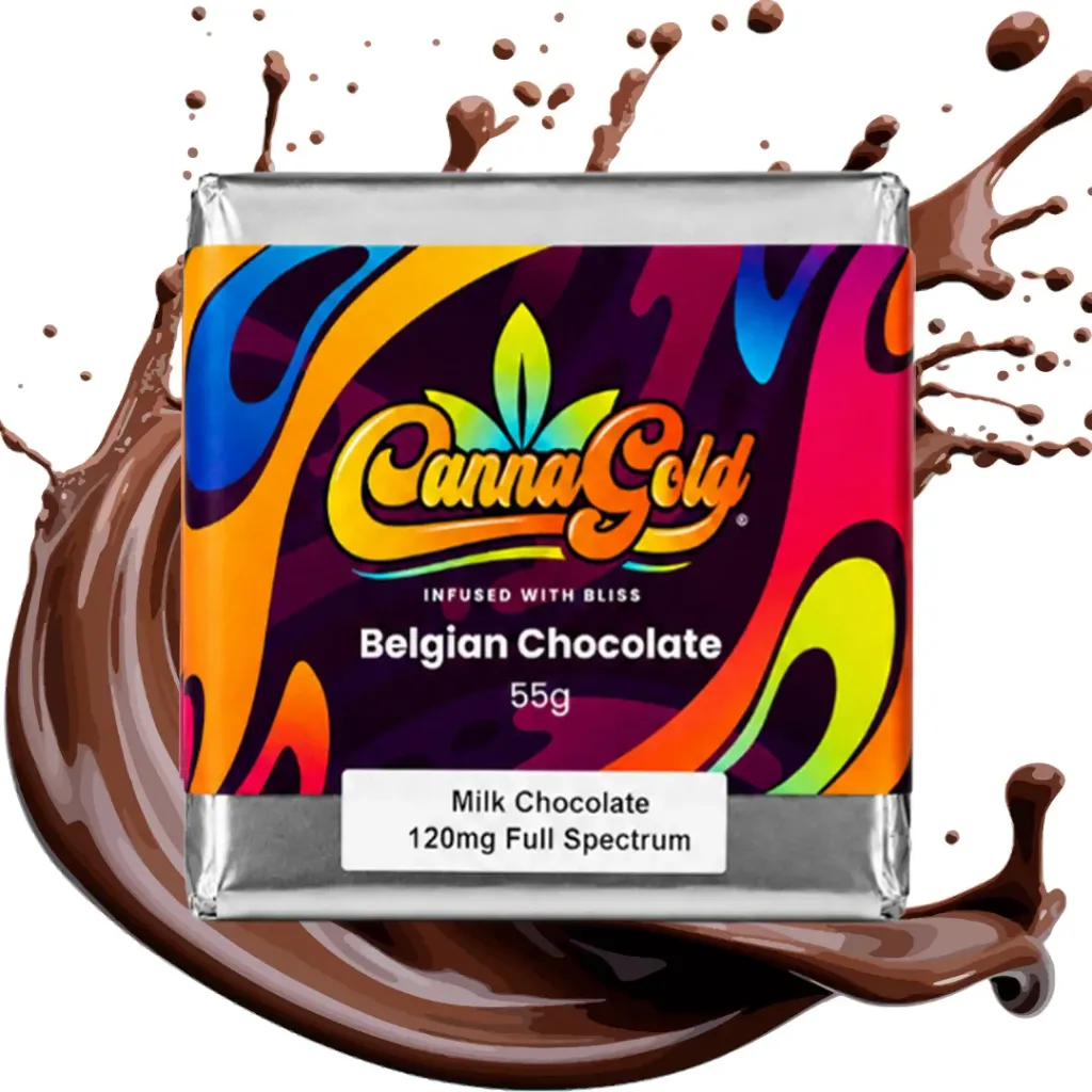 Belgian Chocolate Slab Full Spectrum 120mg