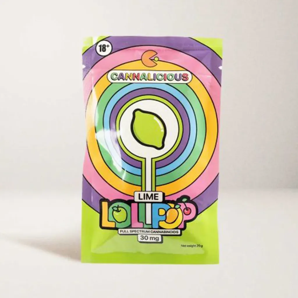 THC Lollipops - Lime 30mg