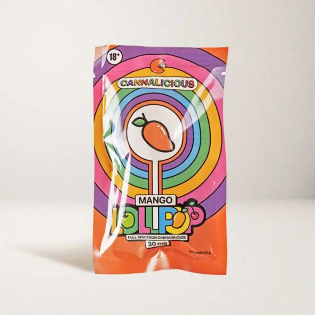 THC Lollipops - Mango 30mg
