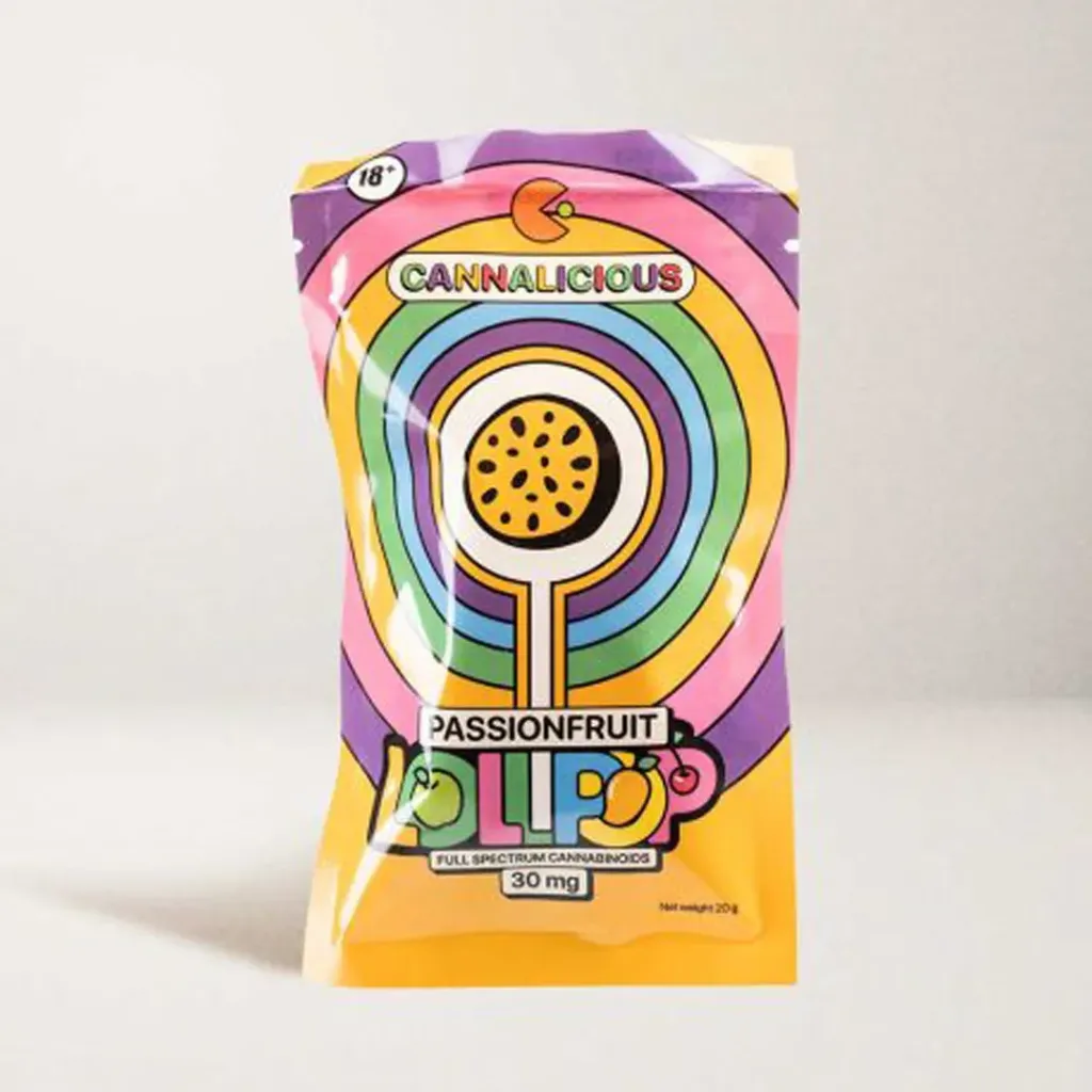 THC Lollipops - Passion Fruit 30mg