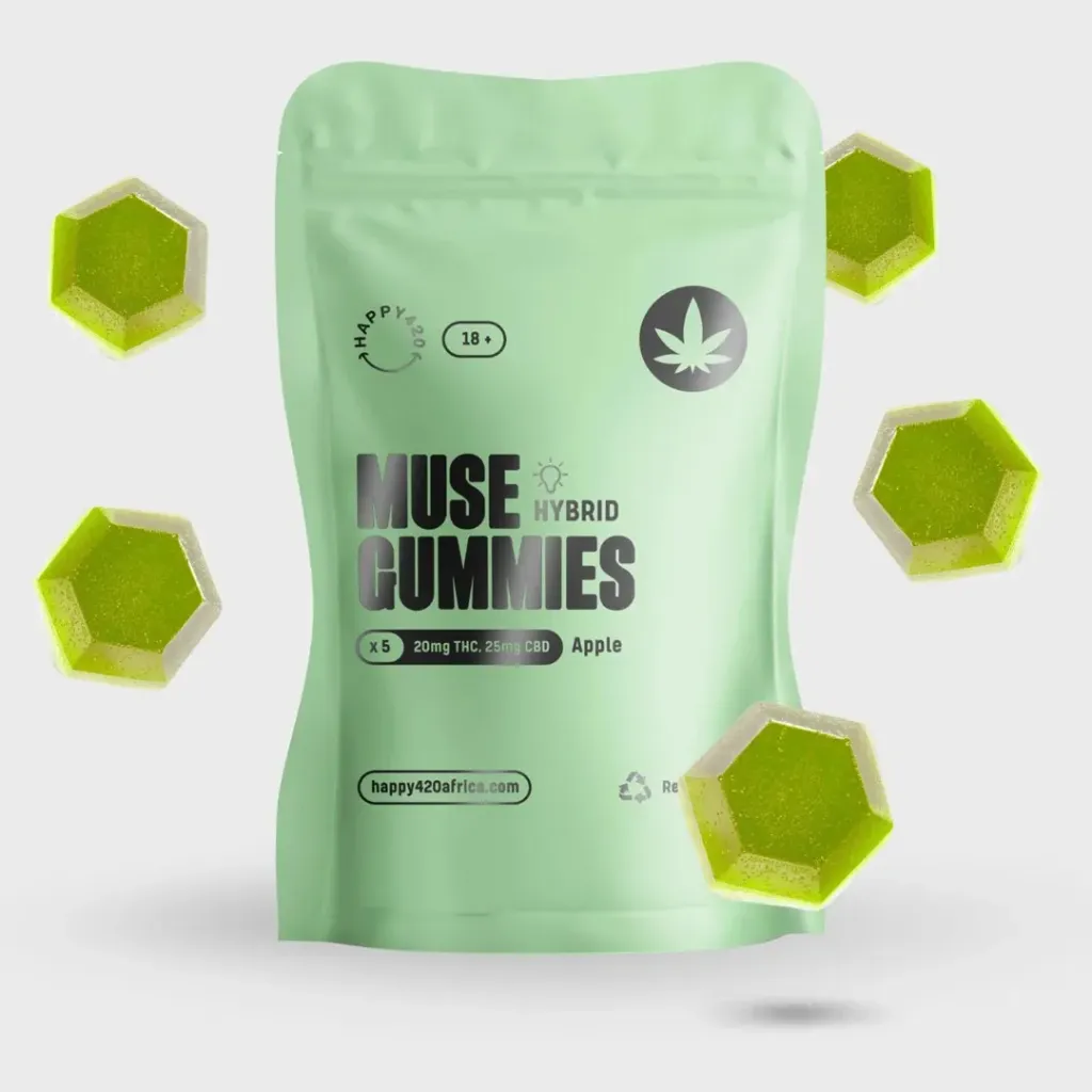 Muse Gummies (Hybrid) - Apple 100mg (5x20mg)