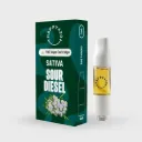 THC Vape Cartridge 1ml - Sour Diesel (Sativa)