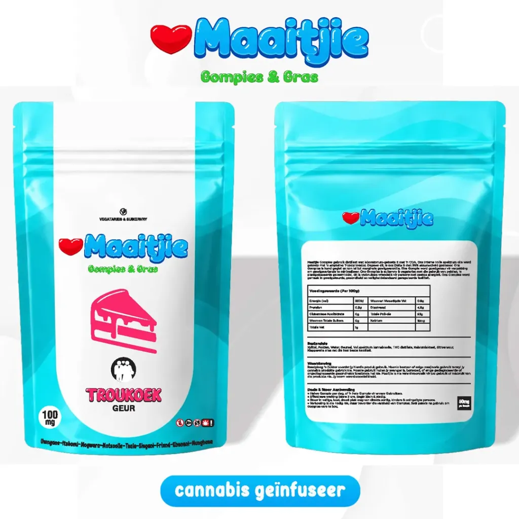 Maaitjie Gompies (Suiker Vry) - Troukoek 100mg (2x50mg)