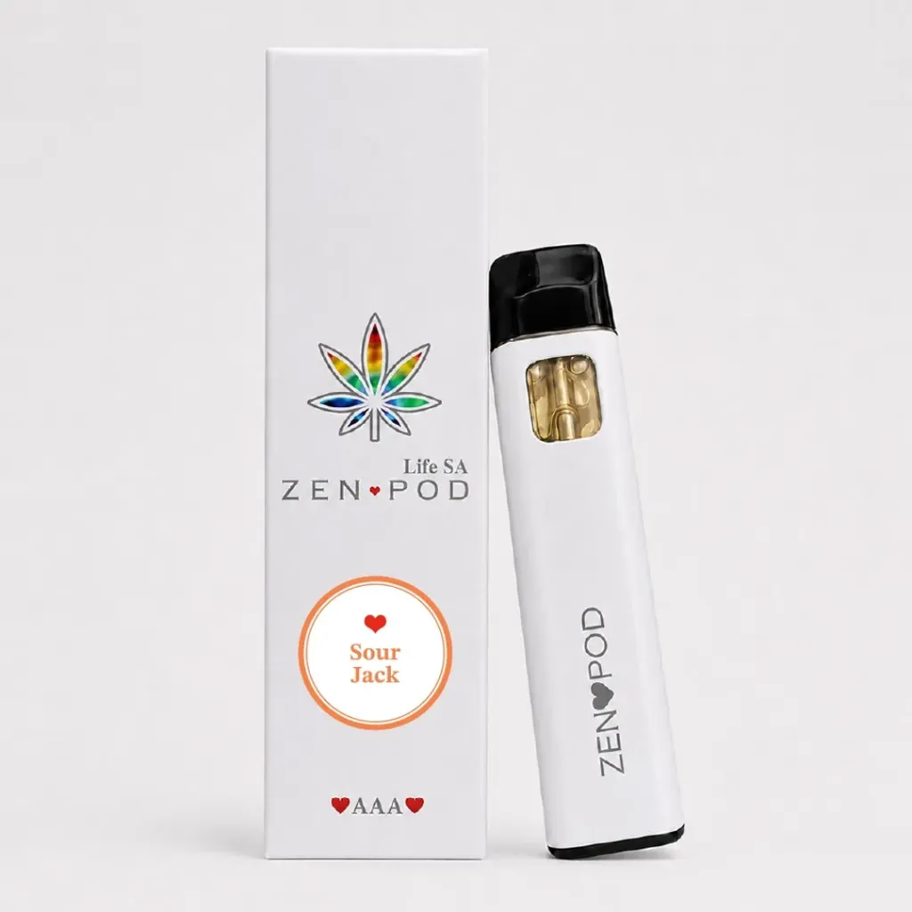 ZenPod Disposable Vapes 1ml - Sour Jack (Sativa)