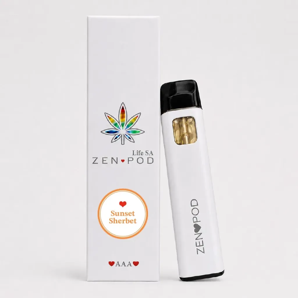 ZenPod Disposable Vapes 1ml - Sunset Sherbet (Indica)
