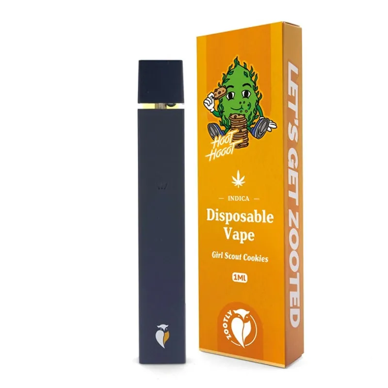 Pure Distillate Disposable Vapes 1ml - Girl Scout Cookies (Indica)