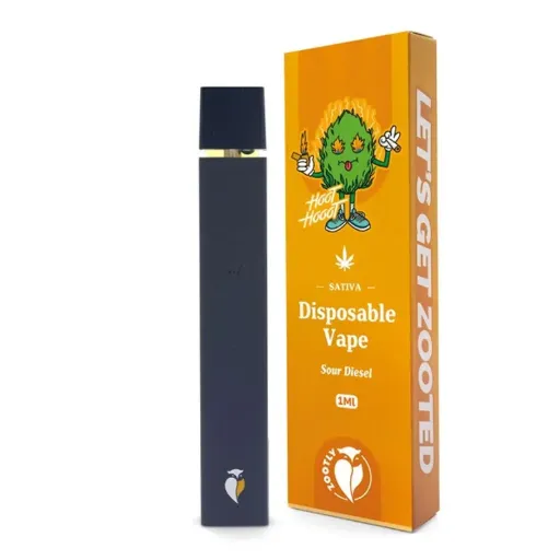 Pure Distillate Disposable Vapes 1ml - Sour Diesel (Sativa)