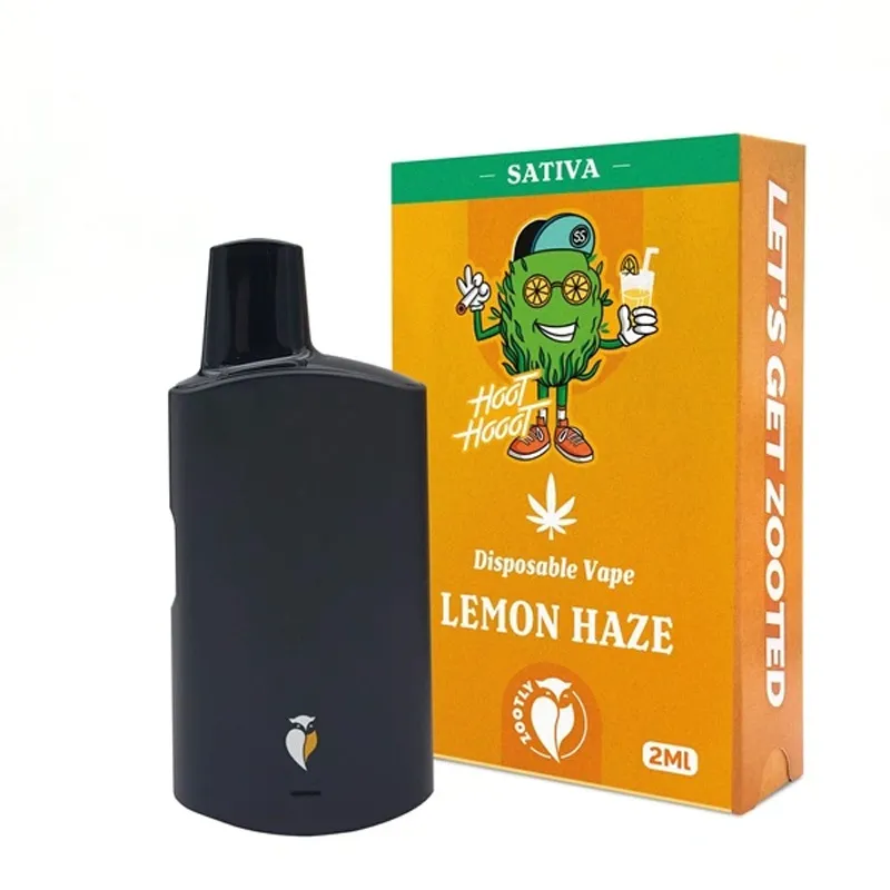 Cannabis Extract Disposable Vapes 2ml - Lemon Haze (Sativa)