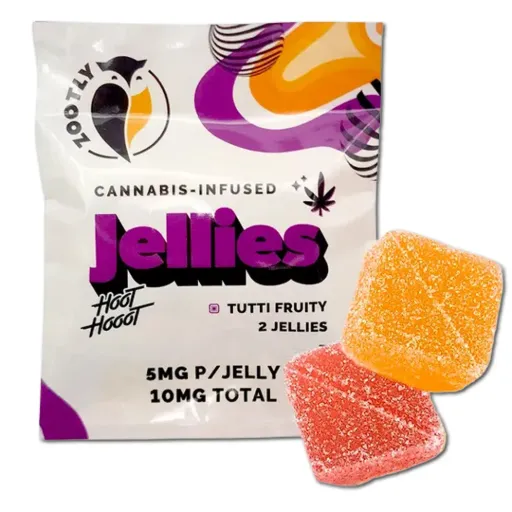Gummies - Hoot Hooot Jellies - Tutti Fruity 10mg (2x5mg)
