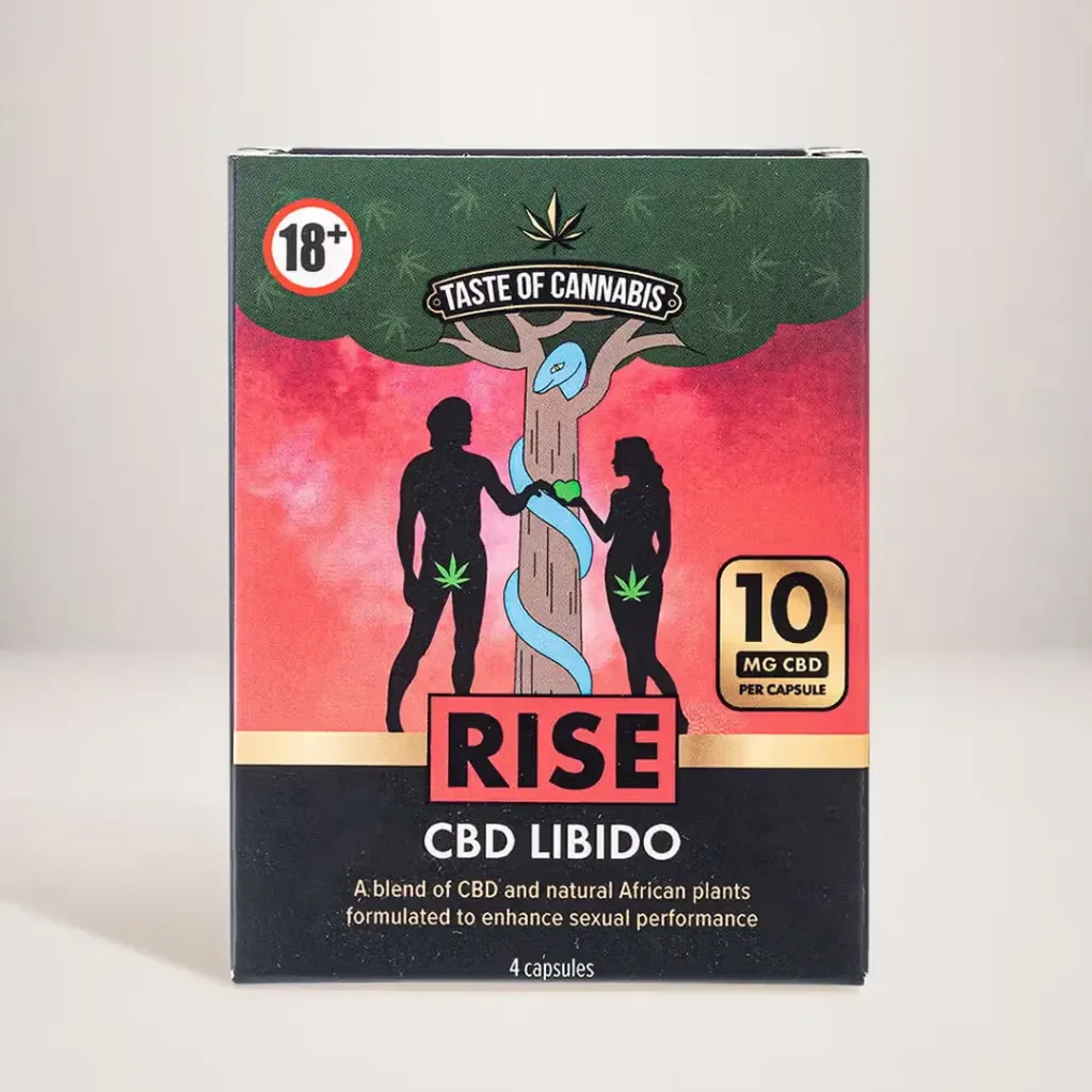 Rise Libido - Full Spectrum 10mg CBD Capsules 4's