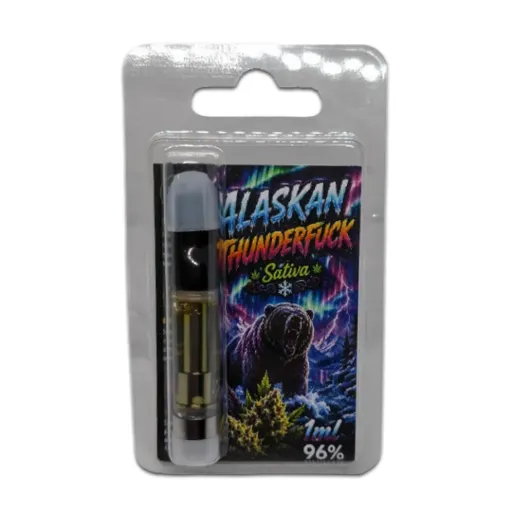 Distillate Vape Cart 1ml - Alaskan Thunderfuck (Sativa)