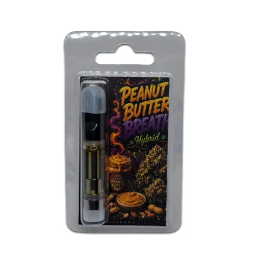 Distillate Vape Cart 1ml - Peanut Butter Breath (Hybrid)