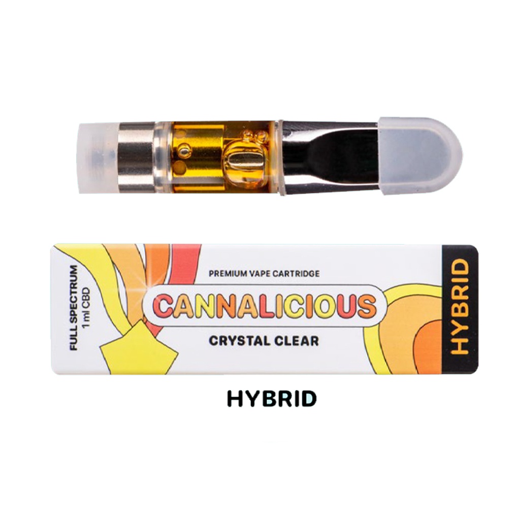 THC Vape Cartridge 1ml - Assorted Strains & Flavours (Hybrid)