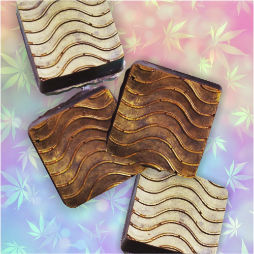 Chocolate Squares with Nutella & Nut Filling (Pack of 10) (20 mg)