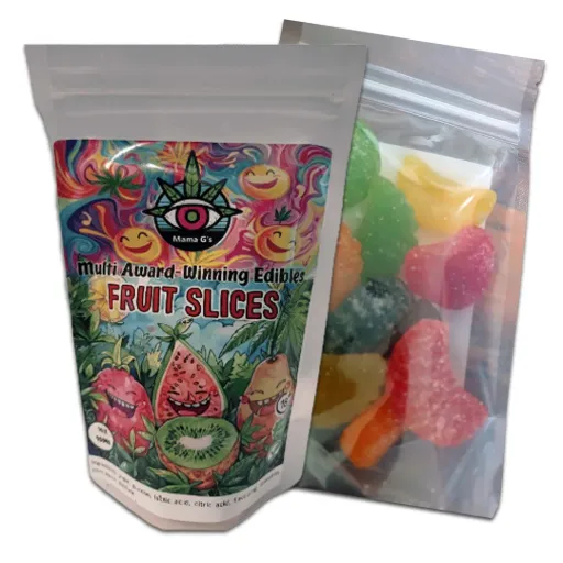 Vegan Gummies - Fruit Slices 200mg (10x20mg)