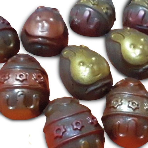 FECO Infused Easter Chocolates 6's (Caramel, 20 mg)