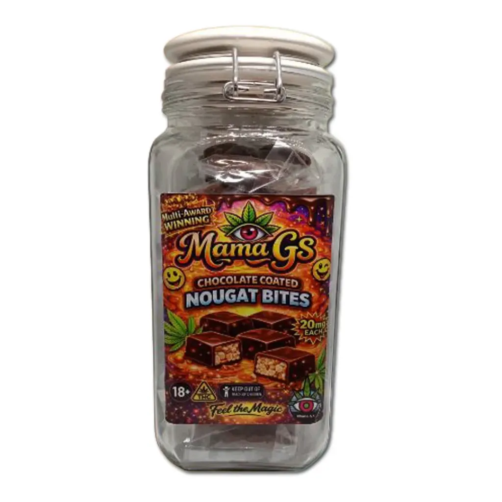 Chocolate-Coated Nougat Bites 600mg (30x20mg) (Refill Pack)