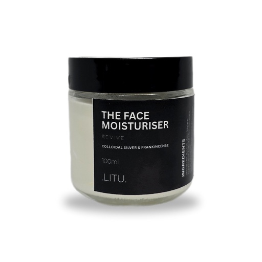 The Face Moisturiser - Revive (Colloidal Silver & Frankincense) 100ml