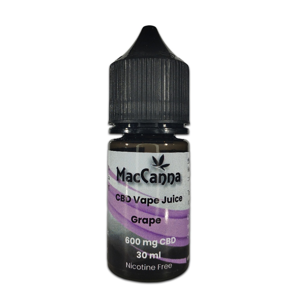 CBD Isolate Vape Juice 600mg (30ml) - Grape